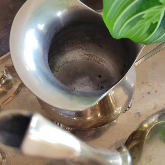 Brass Tea Set with Tray - Picture 6 of 8